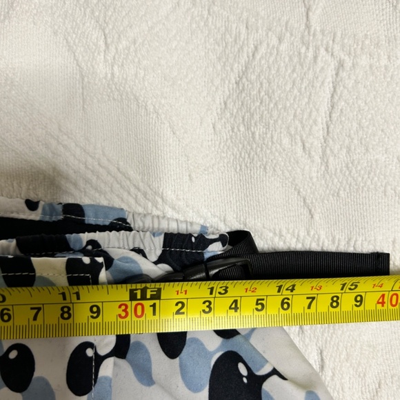 Terry Cycling Skirt Women's Medium White/Black/Blue  Active Outdoor Padded - Picture 9 of 10